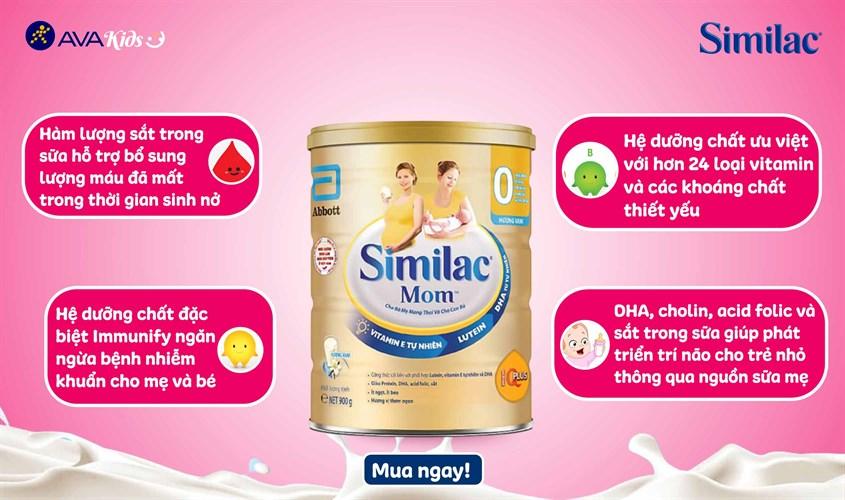 Sữa Similac Mom 900g