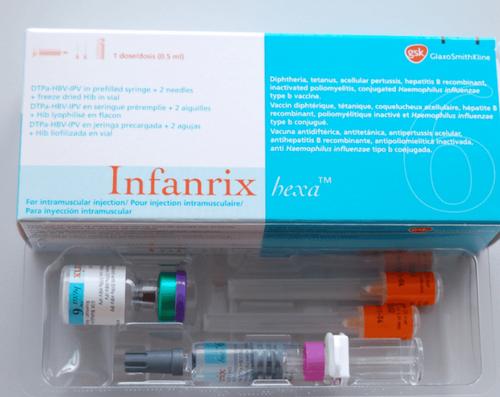 Vắc-xin Infanrix hexa 0,5ml (Bỉ)