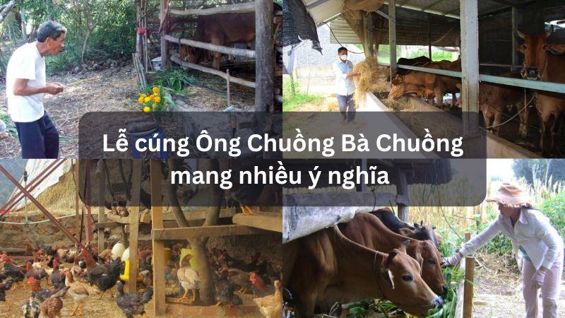 văn cúng chuồng trại chăn nuôi