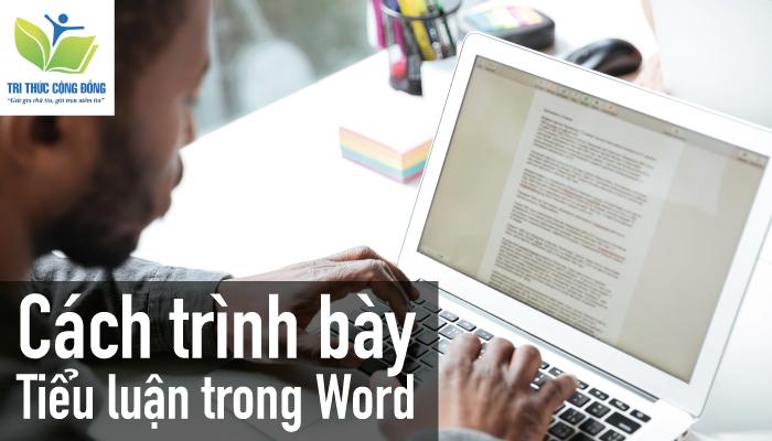 Cách trình bày tiểu luận trong Word