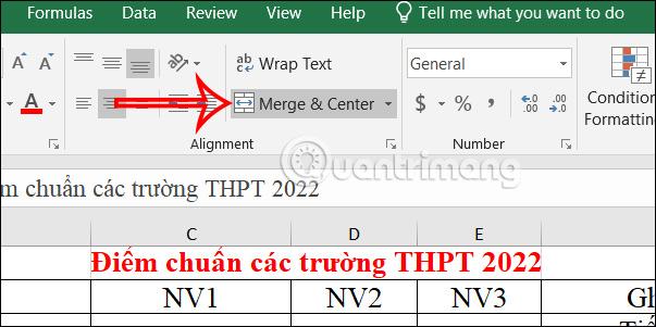 Chọn Text to column trong Excel