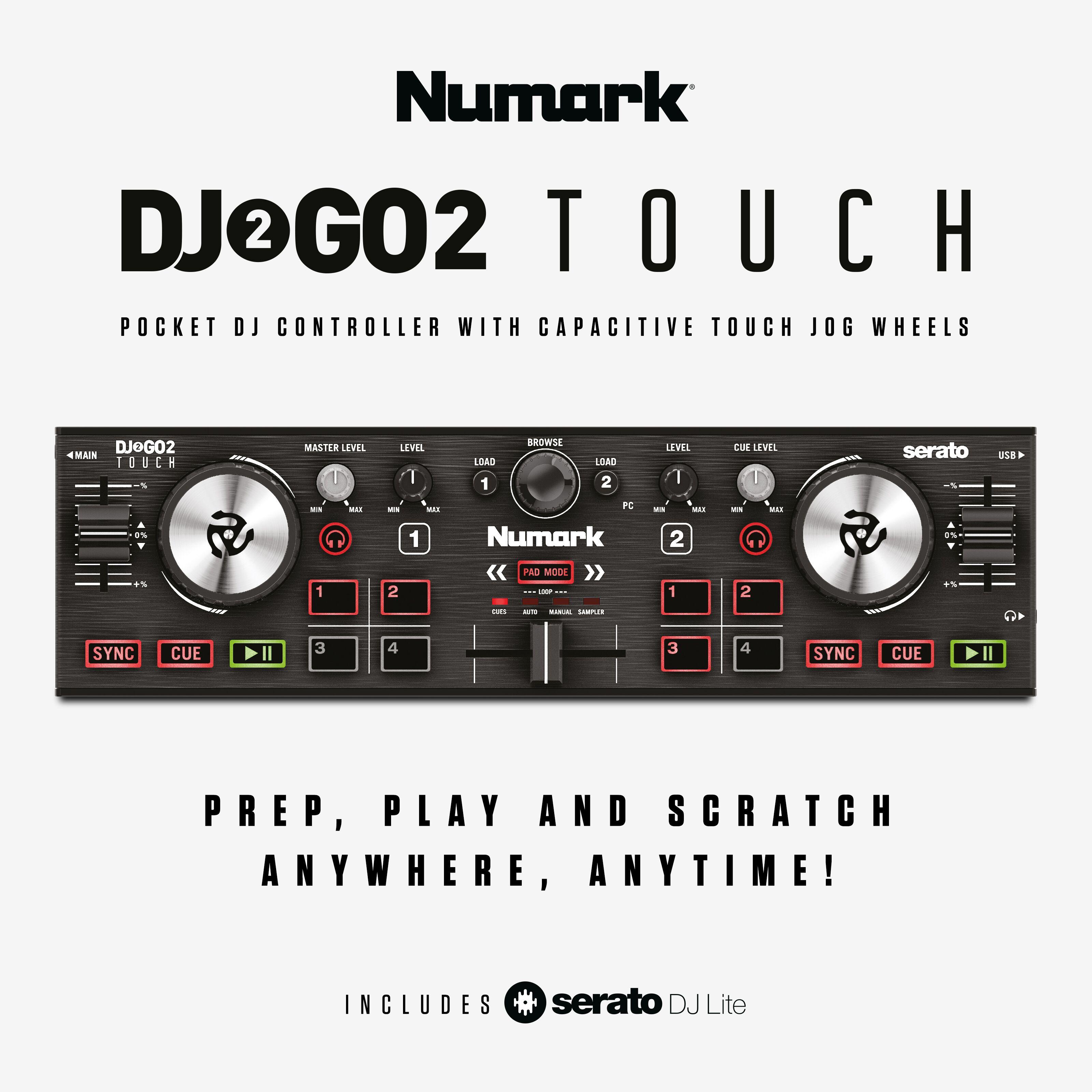 DJ2GO 2 Touch - Bàn DJ Mini Giá Rẻ Dành Cho Người Mới