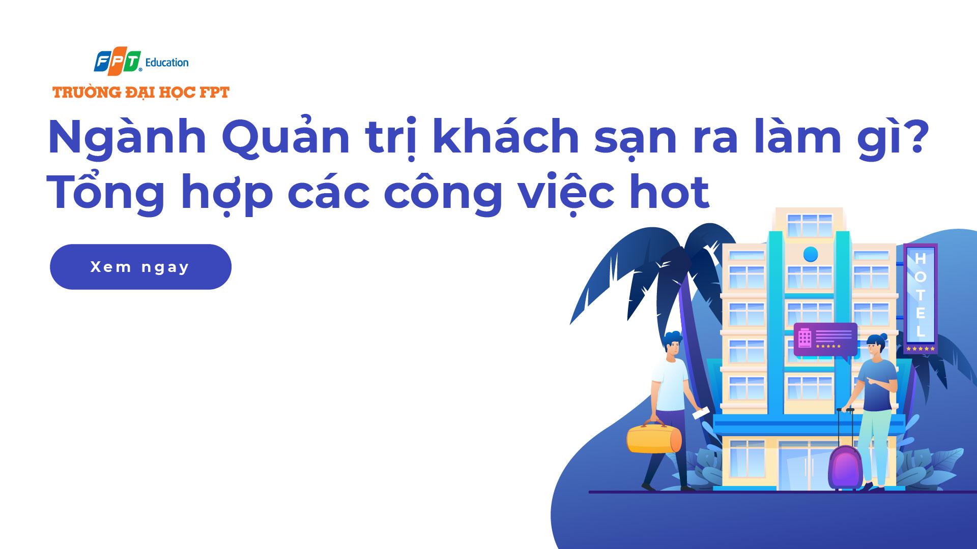 học quản trị khách sạn ra làm gì